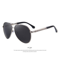 Classic Design Sunglasses Men Hd Polarized Aluminum Driving Sun Glasses For-Polarized Sunglasses-Bargain Bait Box-C02 Gray Black-Bargain Bait Box