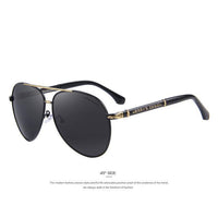 Classic Design Sunglasses Men Hd Polarized Aluminum Driving Sun Glasses For-Polarized Sunglasses-Bargain Bait Box-C03 Gold Black-Bargain Bait Box