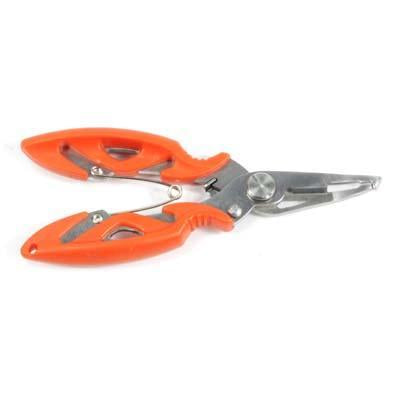 Dageizi Stainless Steel Fishing Pliers With Package 3 Colors Scissors Line-Fishing Pliers-Bargain Bait Box-Orange-Bargain Bait Box
