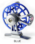 Dagezi All Metal Ultra-Light 50G Ice Fishing Reel Right Handle 4 Colors-Fly Fishing Reels-Bargain Bait Box-Blue-Bargain Bait Box