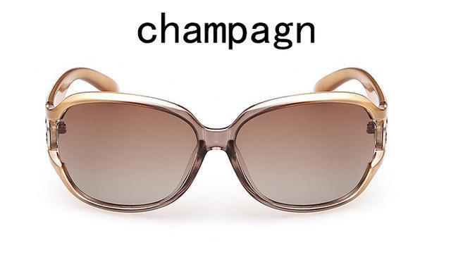 Dankeyisi Luxury Sunglasses Women Sunglasses Polarized Sunglasses Ladies-Polarized Sunglasses-Bargain Bait Box-champagn-Bargain Bait Box