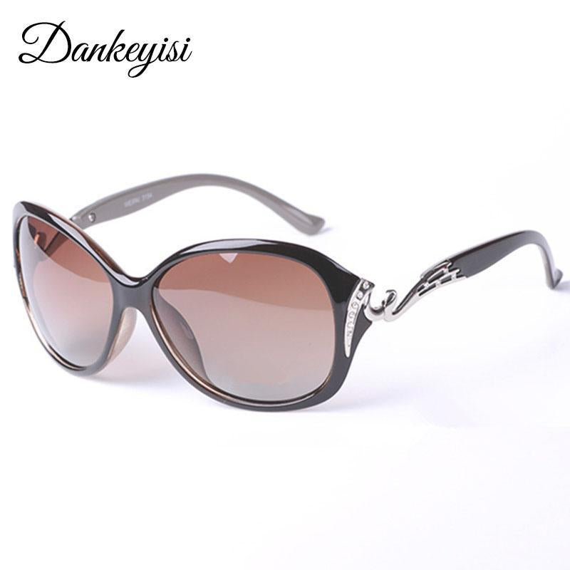 Dankeyisi Polarized Sunglasses Women Sunglasses Uv400 Protection Sunglasses With-Polarized Sunglasses-Bargain Bait Box-dark brown 5118-Bargain Bait Box