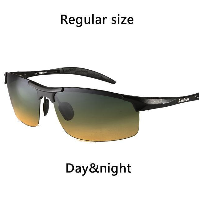 Day Night Vision Goggles Driving Polarized Sunglasses For Men'S Car Driving-Polarized Sunglasses-Bargain Bait Box-And day and night-Bargain Bait Box
