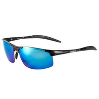 Day Night Vision Goggles Driving Polarized Sunglasses For Men'S Car Driving-Polarized Sunglasses-Bargain Bait Box-Black and blue-Bargain Bait Box