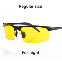 Day Night Vision Goggles Driving Polarized Sunglasses For Men'S Car Driving-Polarized Sunglasses-Bargain Bait Box-Black and yellow-Bargain Bait Box
