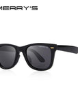 Design Men/Women Classic Retro Rivet Polarized Sunglasses 100% Uv Protection-Polarized Sunglasses-Bargain Bait Box-C01 Black-Bargain Bait Box