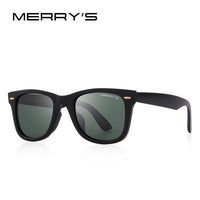 Design Men/Women Classic Retro Rivet Polarized Sunglasses 100% Uv Protection-Polarized Sunglasses-Bargain Bait Box-C05 Matte black G15-Bargain Bait Box