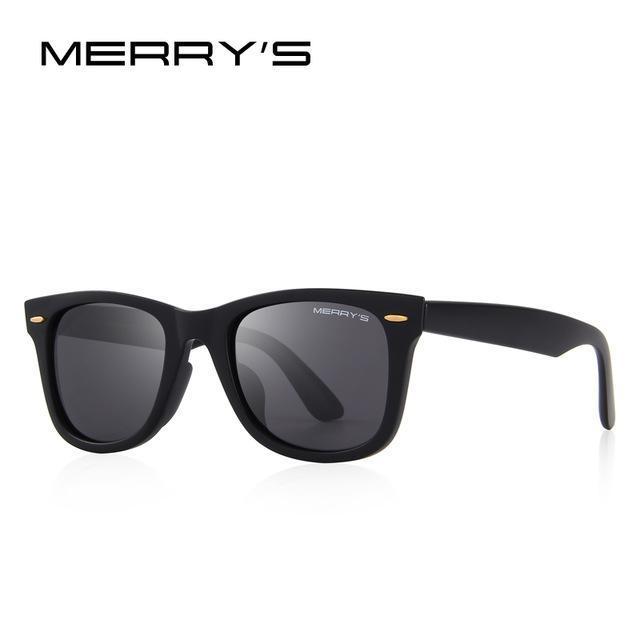 Design Men/Women Classic Retro Rivet Polarized Sunglasses 100% Uv Protection-Polarized Sunglasses-Bargain Bait Box-C06 Matte black-Bargain Bait Box