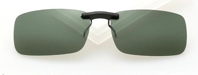 Dressuup Square Mirrored Polarized Sunglasses Clip For Women Men Coating-Polarized Sunglasses-Bargain Bait Box-C2-Bargain Bait Box