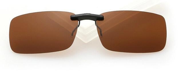 Dressuup Square Mirrored Polarized Sunglasses Clip For Women Men Coating-Polarized Sunglasses-Bargain Bait Box-C3-Bargain Bait Box