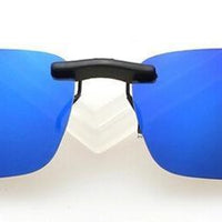 Dressuup Square Mirrored Polarized Sunglasses Clip For Women Men Coating-Polarized Sunglasses-Bargain Bait Box-C4-Bargain Bait Box