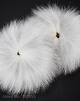 Dyed Arctic Marble Fox Tail Hair Fly Tying Material - 2 Pcs Per Pack-Fly Tying Materials-Bargain Bait Box-natural white-Bargain Bait Box