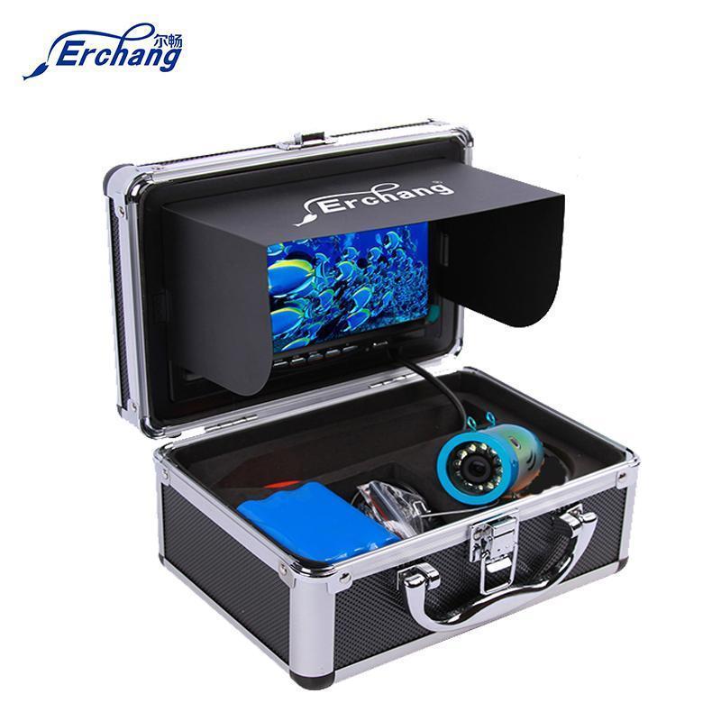 Erchang Fish Finder Underwater Fishing Camera7&#39;&#39; 1000Tvl Hd Waterproof Video-Underwater Cameras-Bargain Bait Box-China-15M Infrared LED-Bargain Bait Box