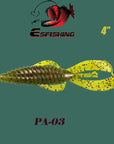Esfishing 6Pcs 10Cm/8.2G Rage Bug Craw 4" Fishing Soft Baits Fishing-Craws-Bargain Bait Box-PA03-Bargain Bait Box