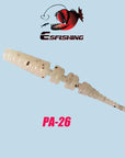 Esfishing Worm Ice Fishing Bait Soft 20Pcs 4.2Cm/0.5G Polaris 1.7" Fishing-Jerk Baits-Bargain Bait Box-PA26-40mm-Bargain Bait Box