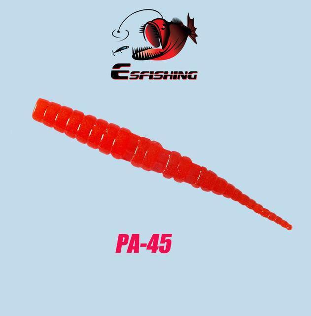Esfishing Worm Ice Fishing Bait Soft 20Pcs 4.2Cm/0.5G Polaris 1.7" Fishing-Jerk Baits-Bargain Bait Box-PA45-40mm-Bargain Bait Box