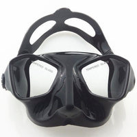 Extreme Low Volume Spearfishing Mask Black Silicon Freediving Mask Top-Spearfishing-Bargain Bait Box-Black-Bargain Bait Box