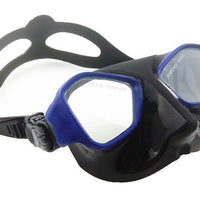 Extreme Low Volume Spearfishing Mask Black Silicon Freediving Mask Top-Spearfishing-Bargain Bait Box-Blue-Bargain Bait Box