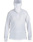 Fishing Clothes Sun Protection Shirt Anti-Uv Breathable Men Quick Dry Hooded-Hoodies-Bargain Bait Box-Beige-XXL-Bargain Bait Box