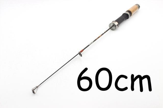 Fishing Rods Carbon Ice Fishing Rod 45Cm 50Cm 60Cm Mini Fishing Pole Ultra-Light-Ice Fishing Rods-Bargain Bait Box-Red-Bargain Bait Box
