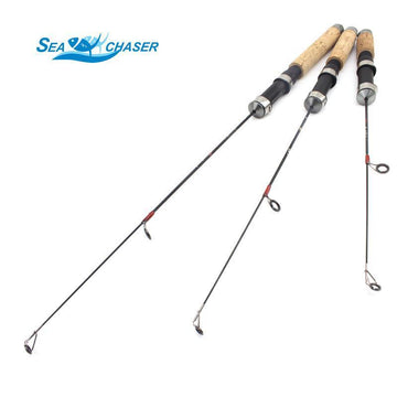 Fishing Rods Carbon Ice Fishing Rod 45Cm 50Cm 60Cm Mini Fishing Pole Ultra-Light-Ice Fishing Rods-Bargain Bait Box-White-Bargain Bait Box