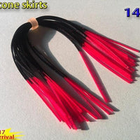 Fishing Silicone Skirts With Rattle Collar 10Pcs/Lot 30Kinds Color You Choose-Skirts & Beards-Bargain Bait Box-14-Bargain Bait Box