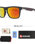 Flat Top Polarized Sunglasses Square Unrivaled Frame Sunglass Men Beach Uv400-Polarized Sunglasses-Bargain Bait Box-C12-Polarized Lense-Bargain Bait Box