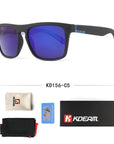 Flat Top Polarized Sunglasses Square Unrivaled Frame Sunglass Men Beach Uv400-Polarized Sunglasses-Bargain Bait Box-C5-Polarized Lense-Bargain Bait Box