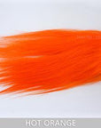 Fly Tying Material Cashmere Goat Hair For Sunray Shadow Flies And Dog Tube Fly-Fly Tying Materials-Bargain Bait Box-Hot Orange-Bargain Bait Box