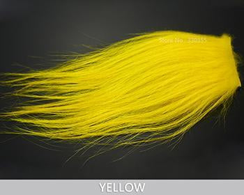 Fly Tying Material Cashmere Goat Hair For Sunray Shadow Flies And Dog Tube Fly-Fly Tying Materials-Bargain Bait Box-Yellow-Bargain Bait Box