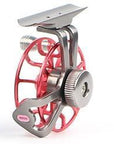 Full Metal Ultra-Light 50G Former Ice Fishing Reels Wheel Fly Fishing Reel Cnc-Fly Fishing Reels-Bargain Bait Box-Red-Bargain Bait Box