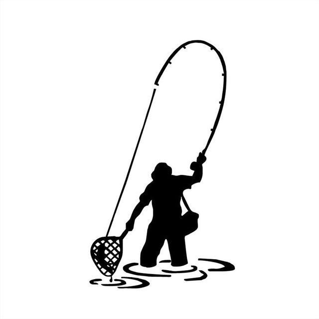 Funny Wall Sticker Toilet Decal Creative Home Decoration 4Ws0093-Fishing Decals-Bargain Bait Box-Bargain Bait Box