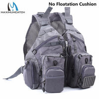 G-Mesh Fly Fishing Mesh Vest Adjustable Packs & Detachable Floatation Cushion-Fishing Vests-Bargain Bait Box-No Floatation-Bargain Bait Box