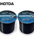 Ghotda 2Pcs Strong Nylon Fishing Line 500M Monofilament Line Japan Material Fish-HUDA Outdoor Equipment Store-Black-1.0-Bargain Bait Box
