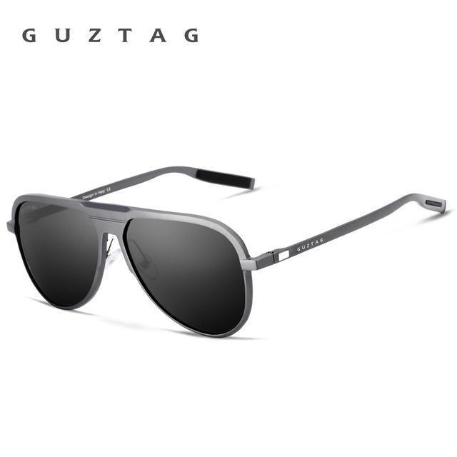 Guztag Unisex Classic Men Aluminum Sunglasses Hd Polarized Uv400 Mirror Male Sun-Polarized Sunglasses-Bargain Bait Box-Gray-Bargain Bait Box