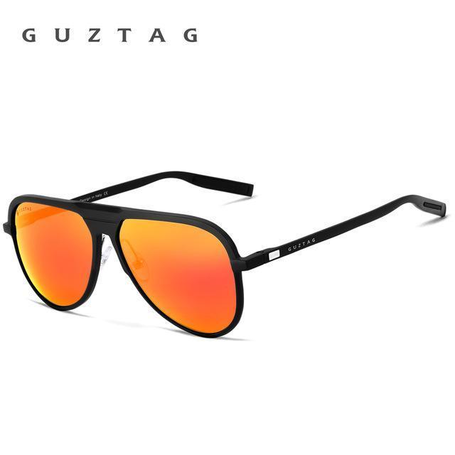 Guztag Unisex Classic Men Aluminum Sunglasses Hd Polarized Uv400 Mirror Male Sun-Polarized Sunglasses-Bargain Bait Box-Red-Bargain Bait Box
