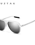 Guztag Unisex Classic Men Aluminum Sunglasses Hd Polarized Uv400 Mirror Male Sun-Polarized Sunglasses-Bargain Bait Box-Silver-Bargain Bait Box