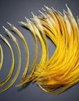 Hand Selected Golden Pheasant Crest Feathers Natural Fly Tying Material;-Fly Tying Materials-Bargain Bait Box-XLarge-Bargain Bait Box