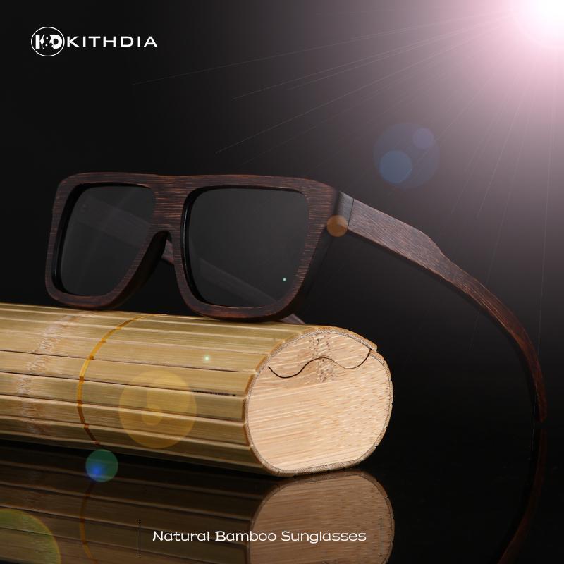 Hdia Wood Sunglasses Men Polarized Driving Bamboo Sunglasses Wooden Glasses-Polarized Sunglasses-Bargain Bait Box-1-same pictures-Bargain Bait Box
