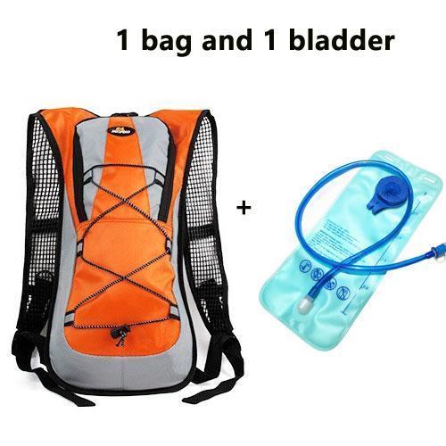 Hot Speed Brand Water Bag Tank Backpack Hiking Motorcross Riding-GSTL Online Store-orange with water ba-Bargain Bait Box