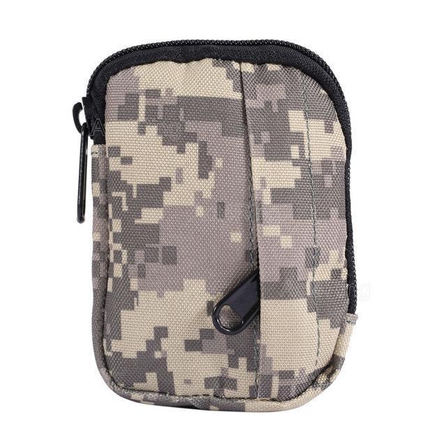 Hunting Edc Pack Military Functional Camo Bag Molle Pouch Small Practical Coin-Bags-Bargain Bait Box-ACU-Bargain Bait Box