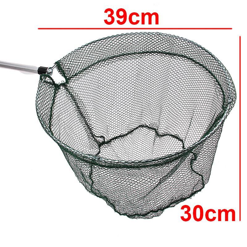 Hyaena 1.7M Aluminum Alloy Fishing Landing Net Nylon Mesh Telescopic Hand Net-Fishing Nets-Bargain Bait Box-Bargain Bait Box