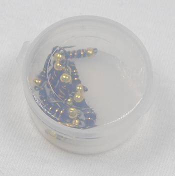 Icerio 10Pcs Plastic Golden Bead Head Nymph / Midge Small Bugs For Trout Bream-Flies-Bargain Bait Box-Bargain Bait Box