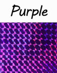 Icerio 6Pcs 10*20Cm Holographic Adhesive Film Flash Tape For Lure Making Fly-Holographic Stickers-Bargain Bait Box-6PCS Purple-Bargain Bait Box