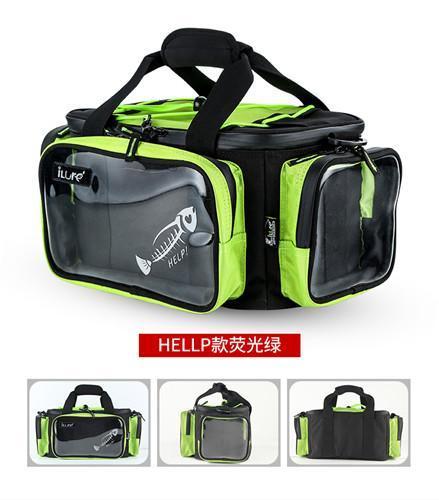 Ilure Large Fishing Sports Bags Waterproof Fishing Tackle Bag Backpack-Tackle Bags-Bargain Bait Box-Red-Bargain Bait Box