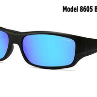 Jackjad Sports Polarized Sunglasses Goggles Men Driving Fishing Running Sun-Polarized Sunglasses-Bargain Bait Box-8605 Blue Mirrior-Bargain Bait Box