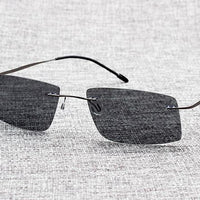 Jackjad The Matrix Style Polarized Driving Men Sunglasses Design Titanium Memory-Polarized Sunglasses-Bargain Bait Box-C2 Gray-Bargain Bait Box