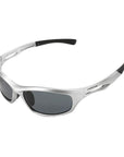 Jiangtun Flexible Tr90 Sport Sunglasses Men Polarized Uv400 Protection Sun-Polarized Sunglasses-Bargain Bait Box-C4 Silver l Gray-Bargain Bait Box