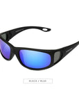 Jiangtun Polarized Sunglasses Polaroid Glasses Side Window Design Driving-Polarized Sunglasses-Bargain Bait Box-C5 Black l Blue-Bargain Bait Box