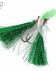 Jsm 1 Pack Sabiki Fishing Hooks With Line Green Bright Wire 2 Hooks Flasher-Sabiki Rigs-Bargain Bait Box-Bargain Bait Box